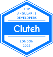 2023 Top Angular Development Clutch badge